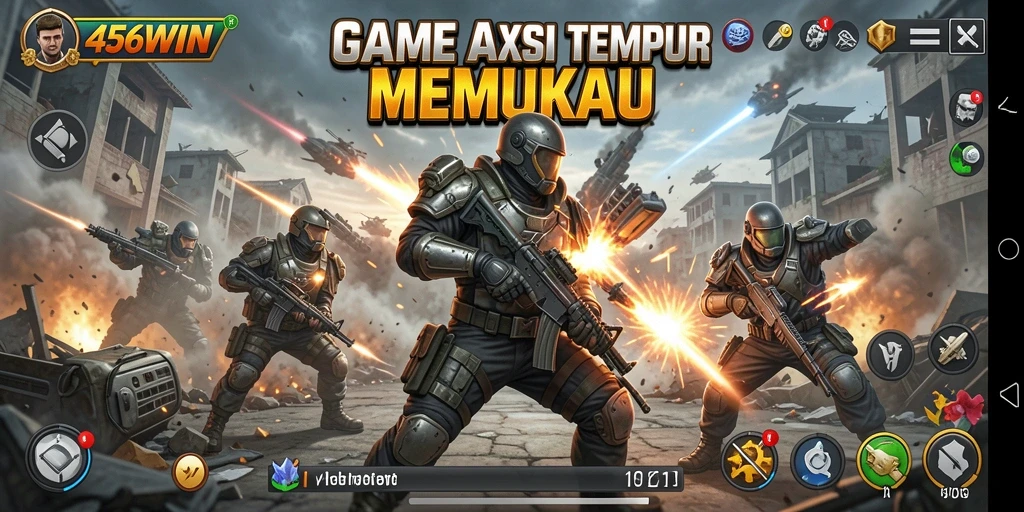 Tampilan gameplay yang mendebarkan di <strong>456WIN</strong>, menampilkan aksi pertempuran yang seru.