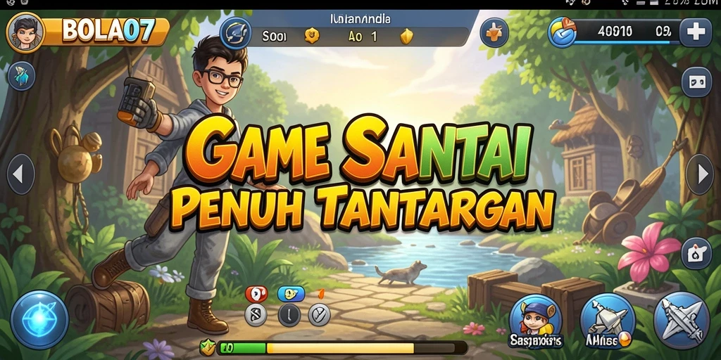 Menampilkan gameplay seru dan penuh warna dari BOLA07.