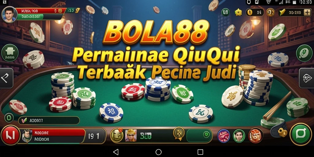 Tampilan gameplay QiuQiu yang menarik dan menyenangkan.
