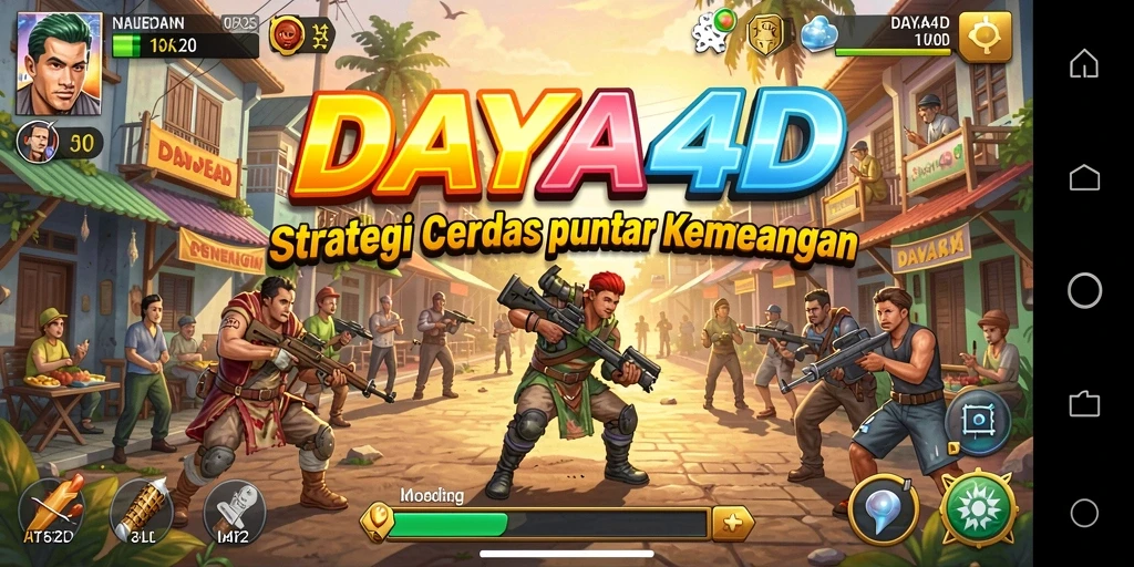 Tangkapan layar DAYA4D menampilkan aksi strategis yang mendebarkan.