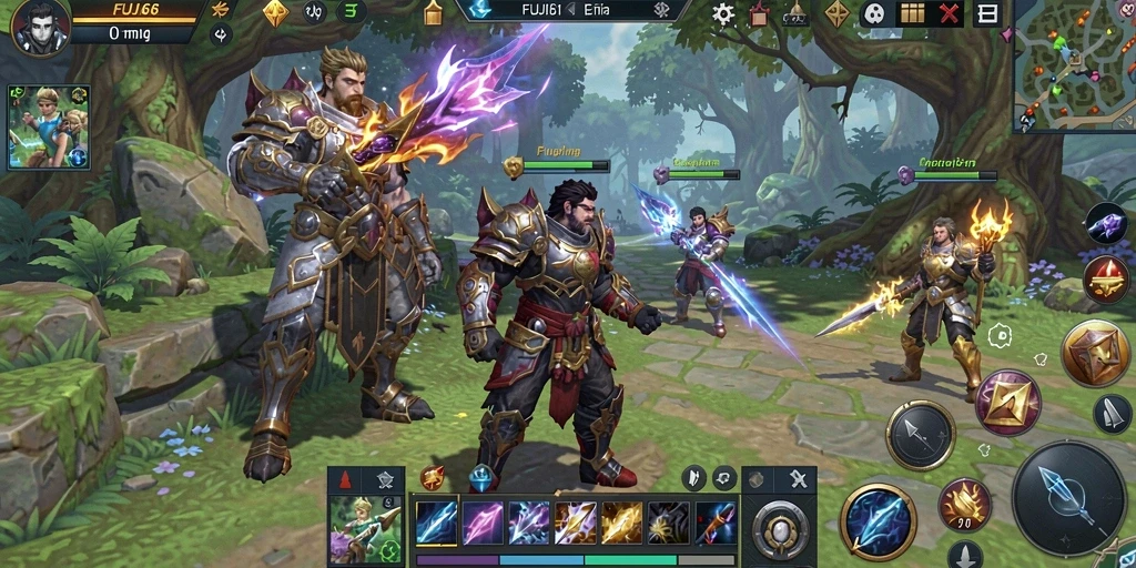 Gameplay epik FUJI66 dengan grafis dan pertarungan yang dinamis.