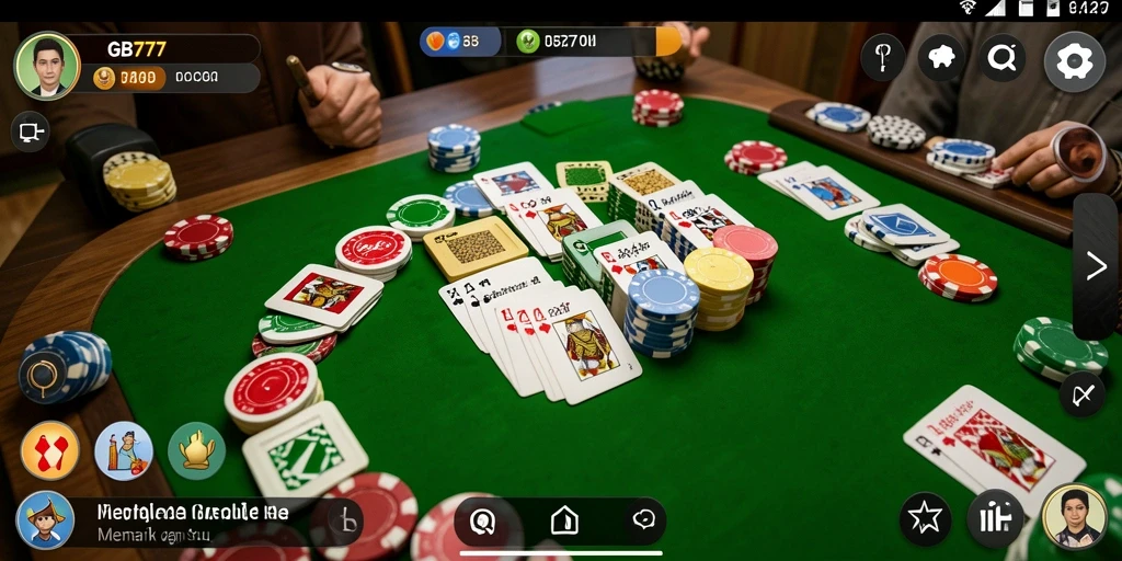 Screenshot menampilkan gameplay seru dan interaksi antar pemain di GB777.