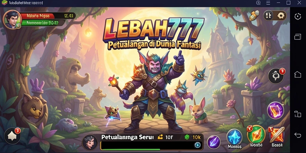 Tangkapan layar gameplay LEBAH777 menunjukkan aksi seru dan grafis menakjubkan.