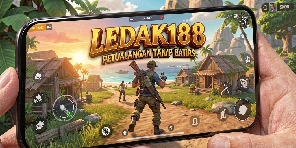 Tampilan gameplay LEDAK188 yang menarik dalam dunia terbuka.