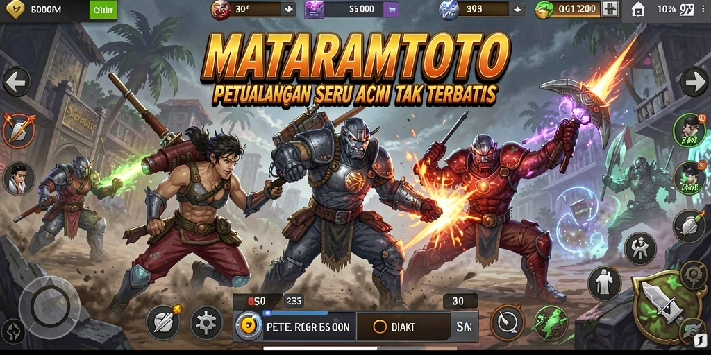 Screenshot menunjukkan aksi seru dari MATARAMTOTO yang penuh tantangan.