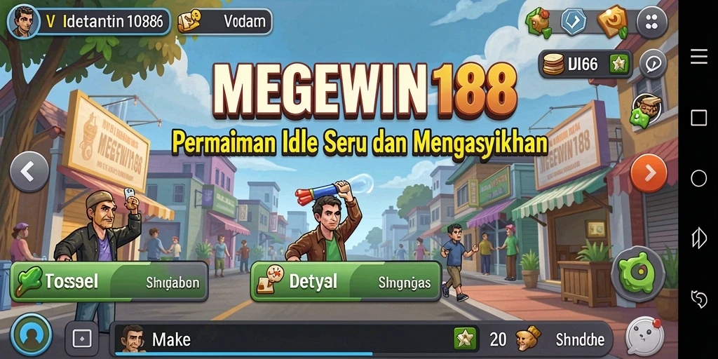 Tampilan gameplay MEGEWIN188 yang menarik dan interaktif.