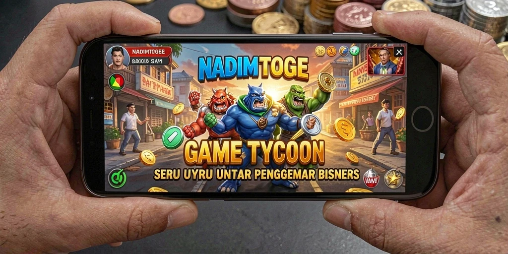Gameplay seru dari NADIMTOGEL dalam membangun bisnis Tycoon.