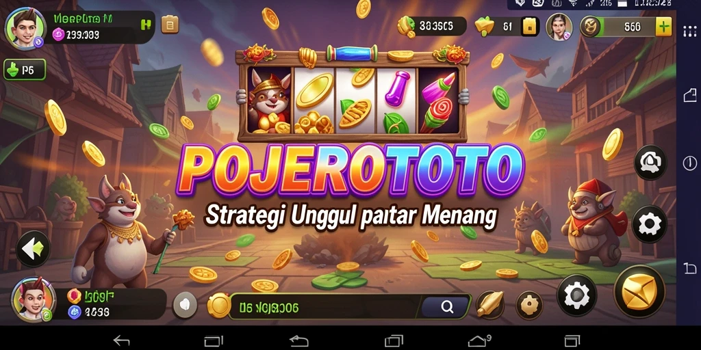 Tampilan gameplay menarik dari POJEROTOTO yang penuh strategi.