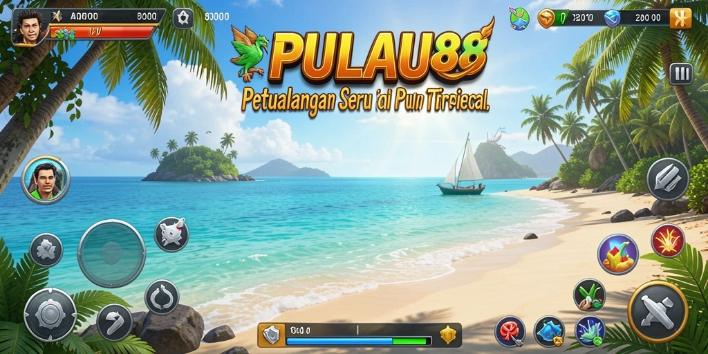 Screenshot gameplay PULAU88 dengan petualangan seru.