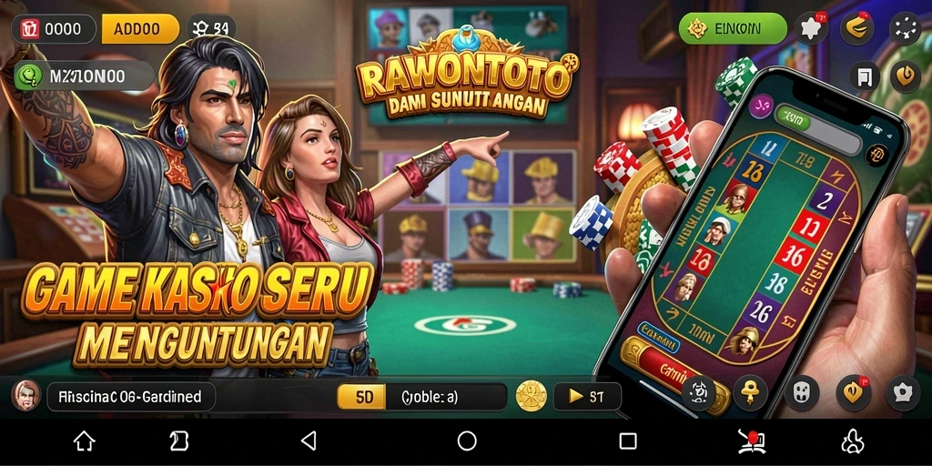 Tampilan menarik dari gameplay RAWONTOTO yang imersif dan mengasyikkan.