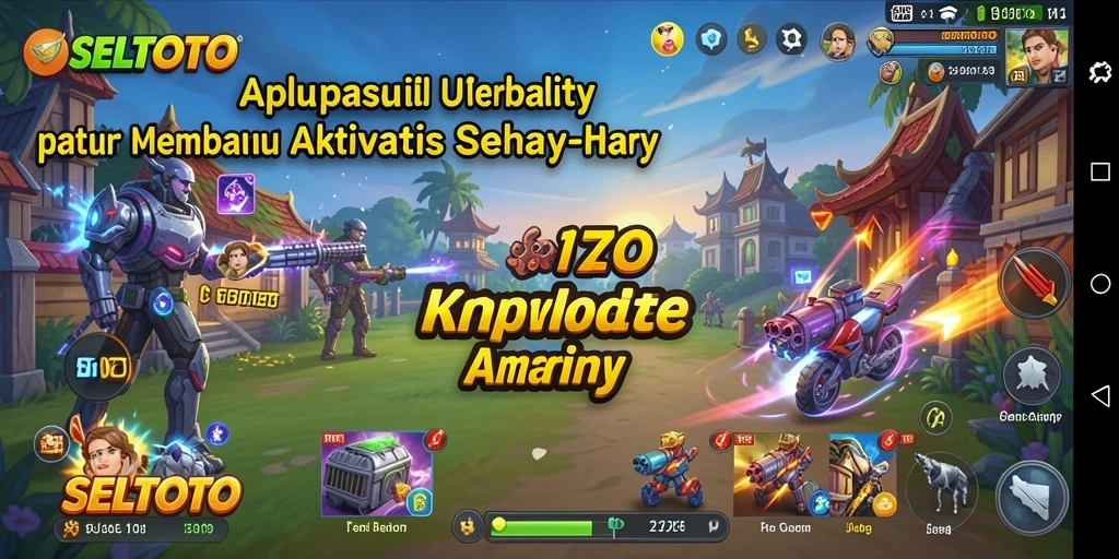 Screenshot utama SELTOTO yang menunjukkan fitur dan antarmuka pengguna.