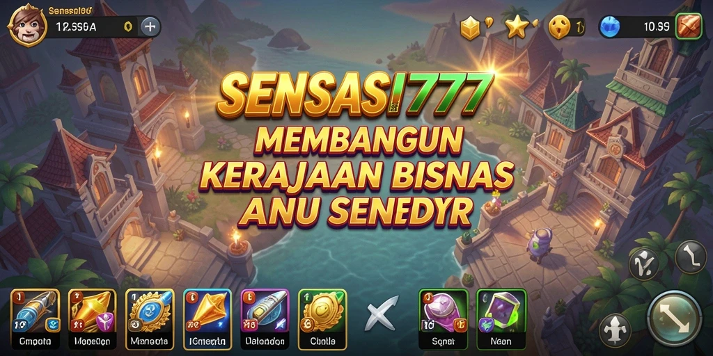 Tampilan gameplay menarik dari SENSASI777 yang menggambarkan strategi Tycoon.